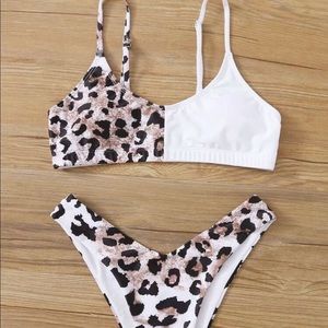 SHEIN leopard print bikini